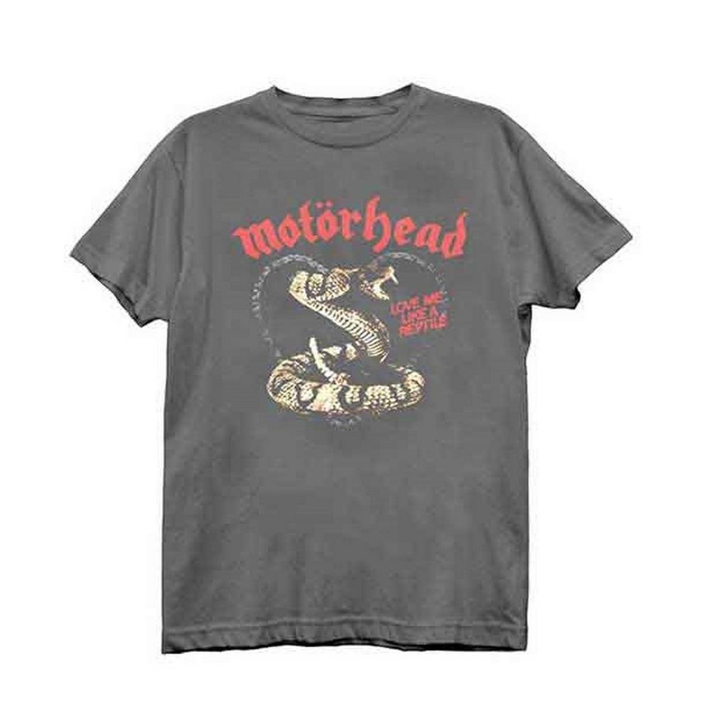 Motorhead Unisex Adult Love Me Like A Reptile T-Shirt