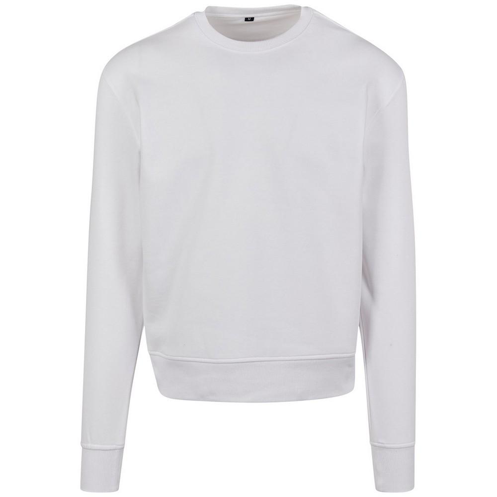 Build Your Brand Mens Premium Crew Neck Oversized Sweatshirt