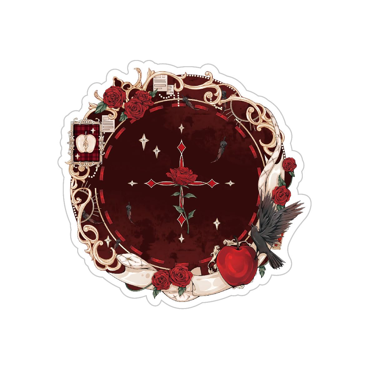 

Шильдик серии Eden Красное золото