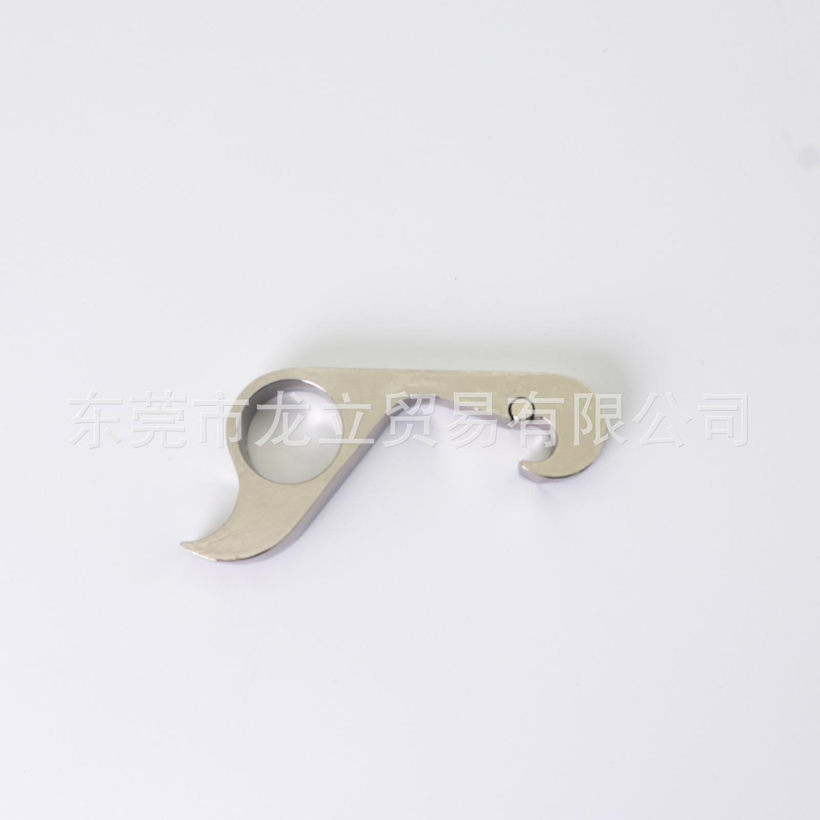 

New H-type one-handed grab opener H-type one-handed bottle wine bottle opener срібний