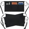 Multi-Color Triple-Pocket Half-Length Work Apron for Restaurants and Kitchens