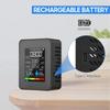 Multifunctional 5in1 CO2 Meter Digital Temperature Humidity Tester Carbon Dioxide TVOC HCHO Detector Air Quality Monitor Gas