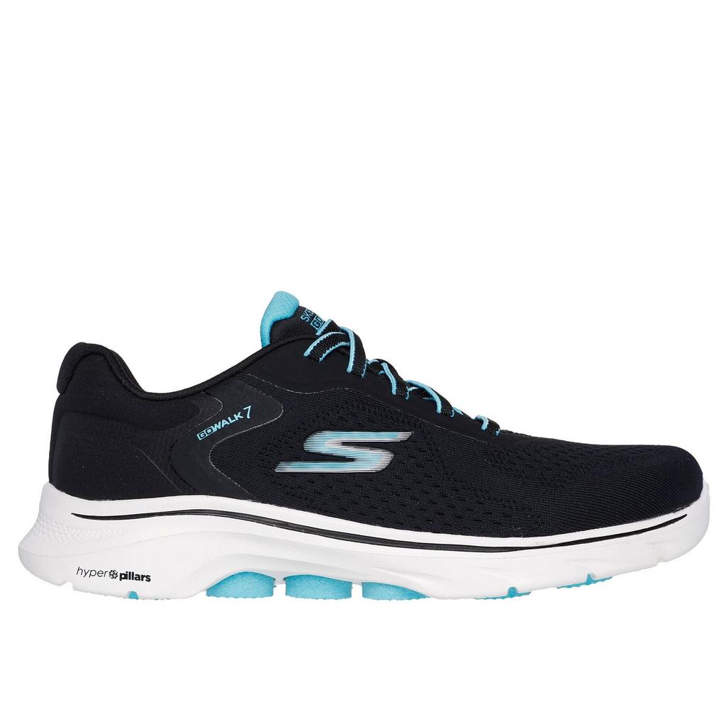 Skechers Womens/Ladies GO WALK 7 - Cosmic Waves Trainers