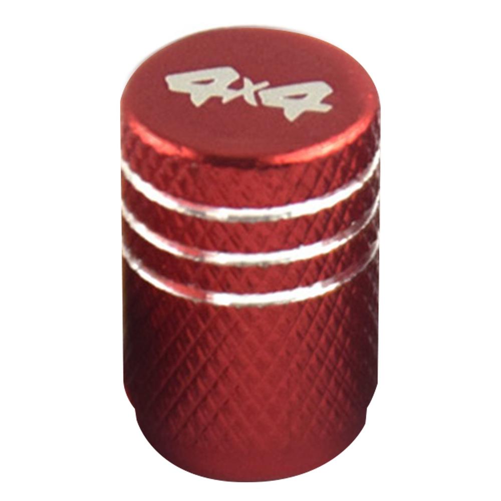Aluminum Alloy Valve Stem Tire Valve Cap Laser Car Logo Unique Car Tire Decoration Screw-on Small Accessories