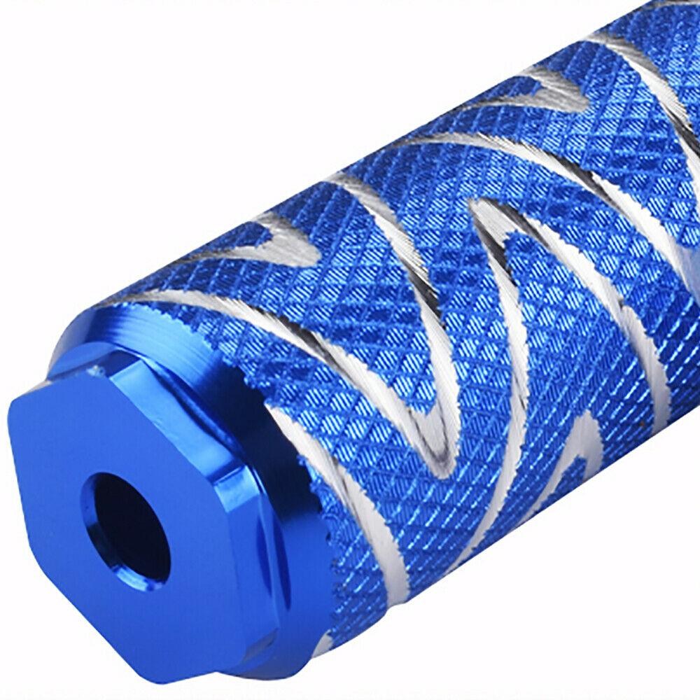 Cylindrical Metal Wheel Tyre Aluminum Zinc Zinc Alloy Mountain Bike Stunt Pegs Footrest Axle Pedal Foot Pegs