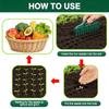 Seeds Handheld Spreader Seed in Gardening Punching Tool Manual Soil Portable Spacer Soil Puncher Planting Seeds Soil Loosening