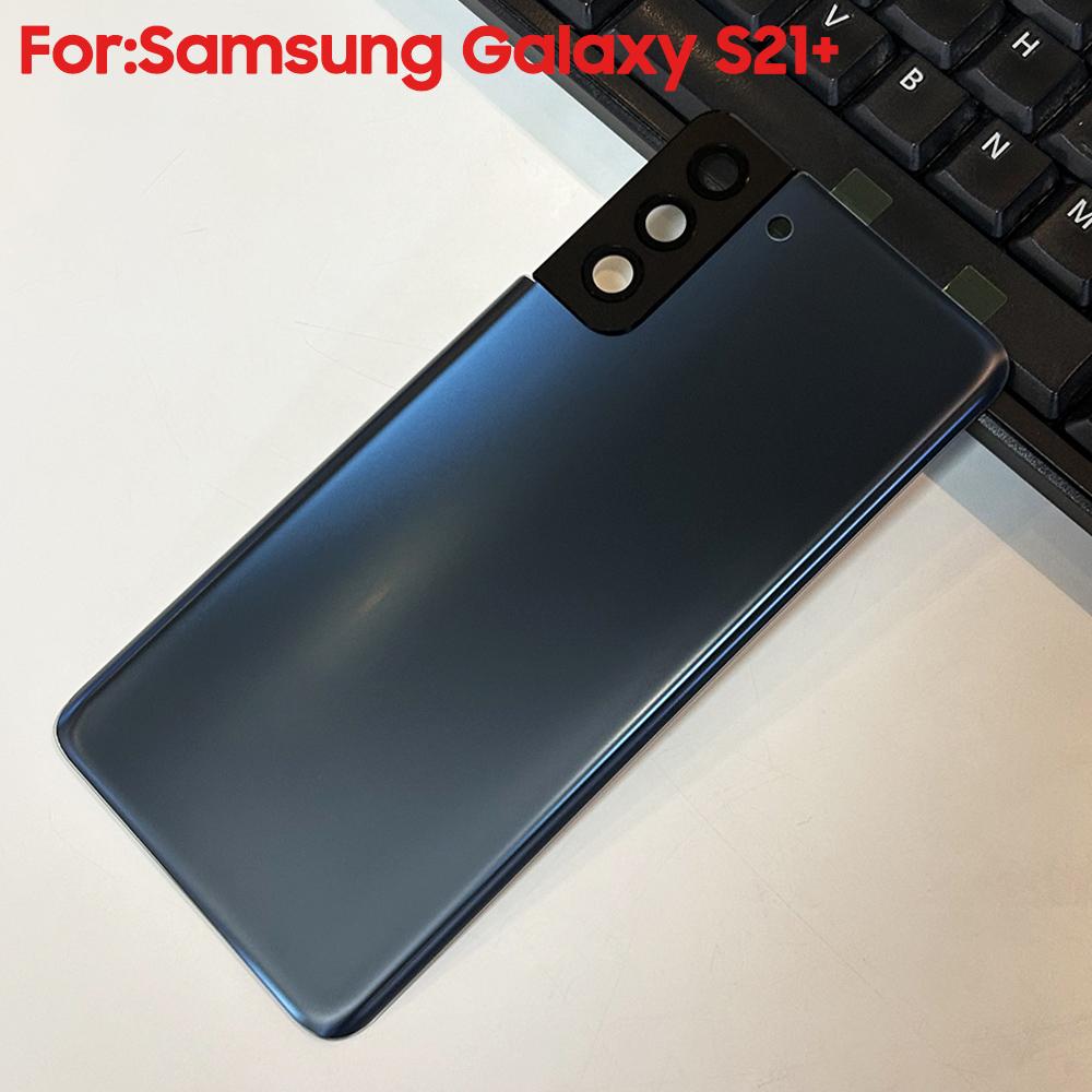 Back Cover Cases Battery Cover Housing For Samsung Galaxy S21 5G SM-G991B S21+ 5G S21 Plus SM-G996B/DS Back Rear Glass Case