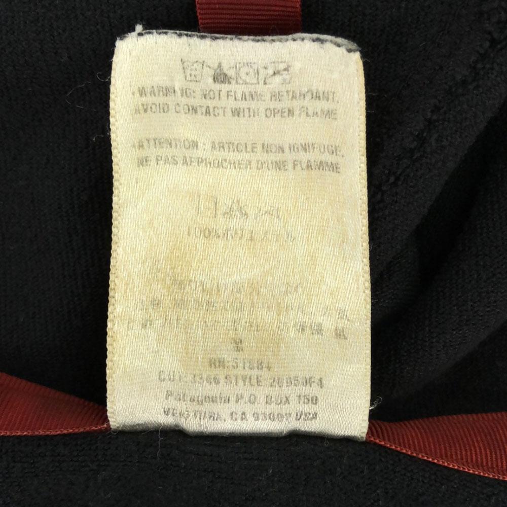 Patagonia Fleecová bunda L černá Outdoorová Mikina na zip Dámská Použitá