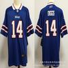 Mens Embroidered Football Jersey Bills 14 DIGGS 17 ALLEN 0 Team Sports Uniform