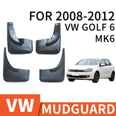 Apărători de noroi față spate pentru Volkswagen VW Golf 6 Mk6 2009 2010 2011 2012 Set apărători de noroi turnate apărători de stropi apărătoare de noroi