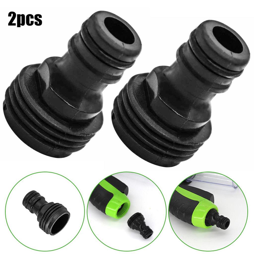 Plastic 3/4 Male Thread Quick Connector for Connecting Hose Ends To Female Threaded Irrigation Valves and Nozzles