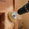 Hex Handle Electric Steel Wire Brush Stainless Steel Wire Brushes Silver Gold Rust Removal Polishing Wheel Brush Cleaning Tools