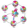 Tiki Bar Paper Summer Hanging Parrot Honeycomb Tropical Birds Party Decoration Hanging Decorations