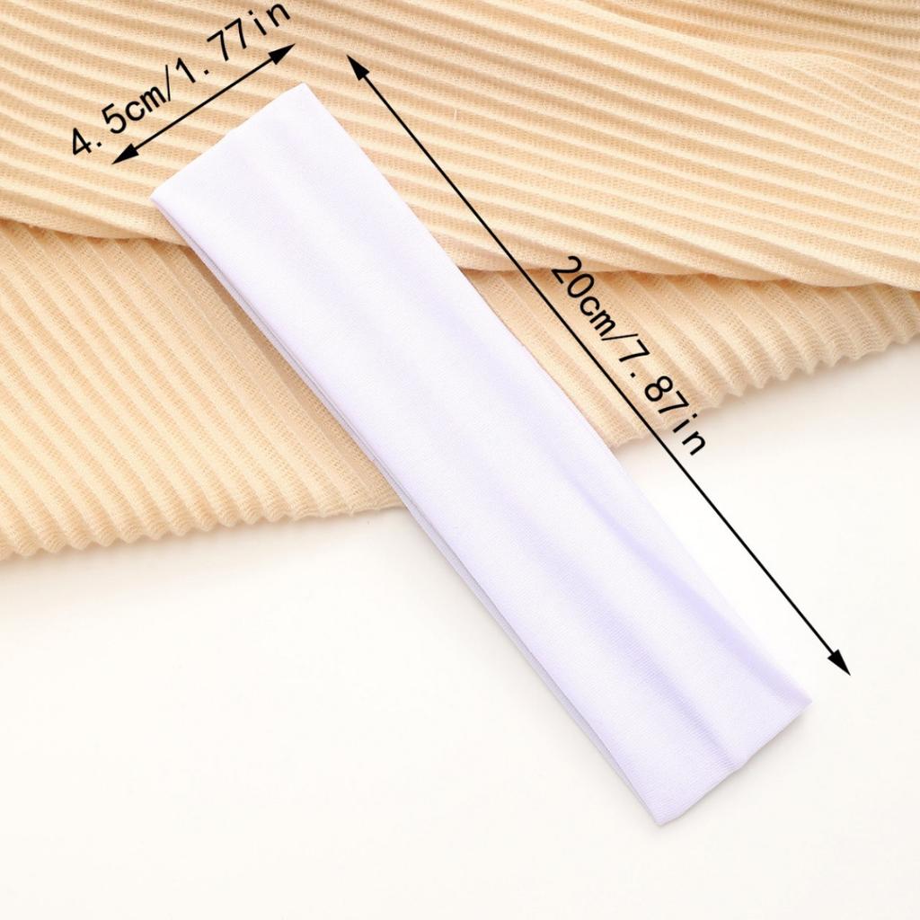 1PC Breathable Yoga Hair Bands Absorbing Sweat Headwear Hair Jewelry Women Elastic Headband Fashion