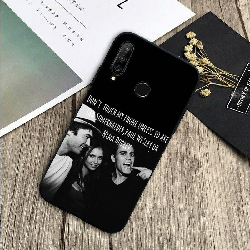 Damon Salvatore Vampire Diaries For Huawei Nova 8i 11i 12i 12s 9 10 SE Y60 Y70 Y90 Y72 Y73 Y61 Y91 P60 Pro P30 P40 Lite Case
