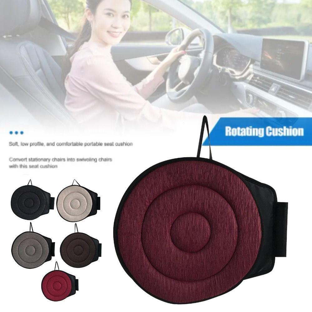 

360° Rotating Seat Cushion Portable Car Swivel Seat Cushion