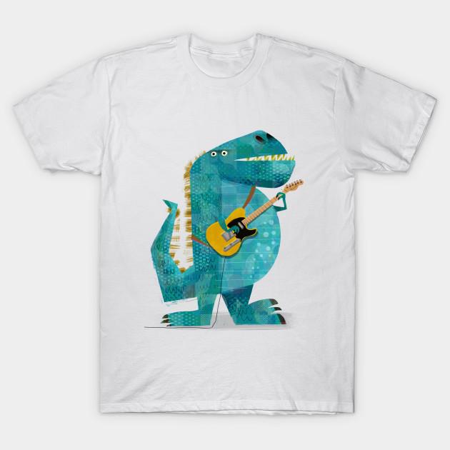 

Men Black Print T-shirt Telesaurus No-Cut Transfer Paper Print Cotton Tshirt L білий