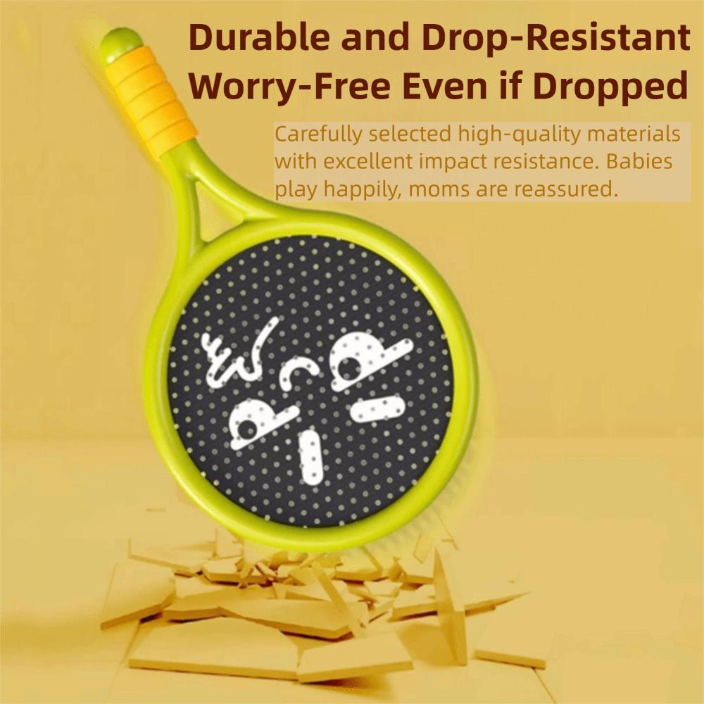 2Pcs Shock Absorbing Children's Badminton Racket Portable Sports Game Toys Tennis Equipment