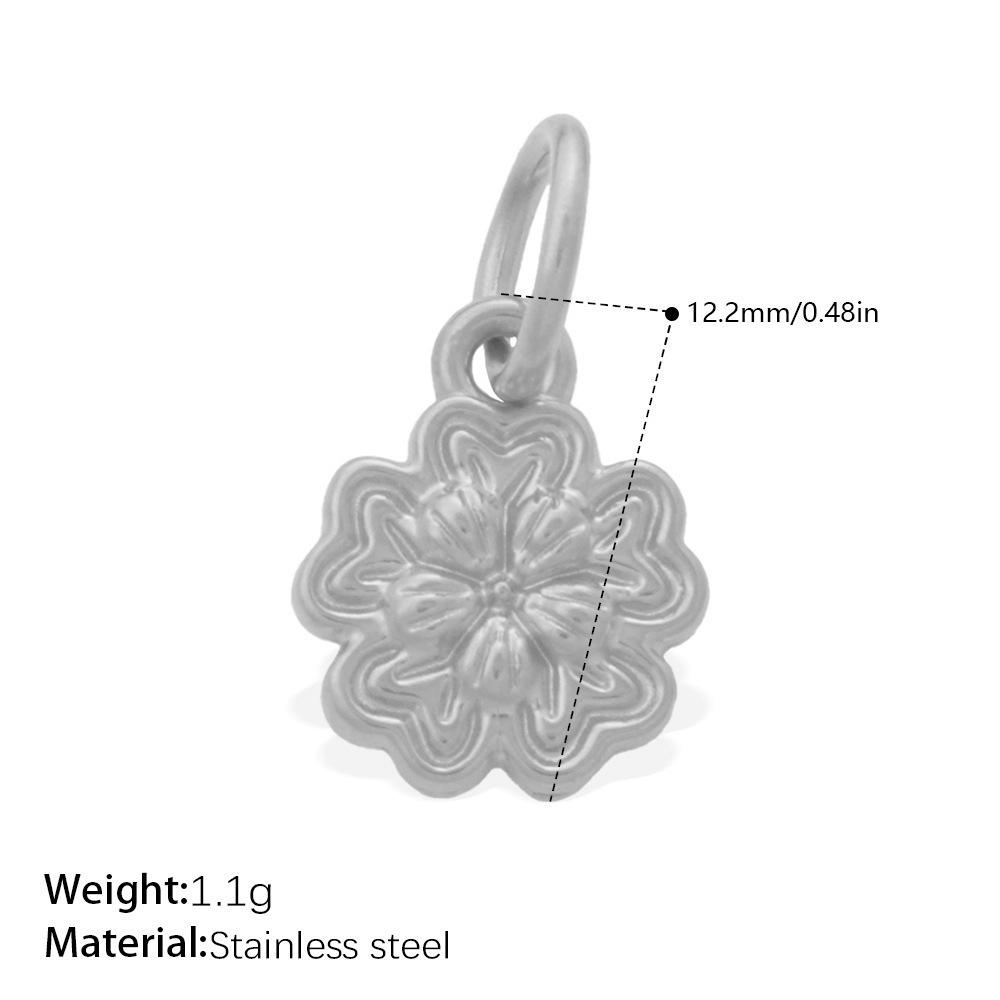 Small Fresh Flower Pendant Collection Exquisite Small Rose Sunflower Shape Bracelet Necklace Pendant