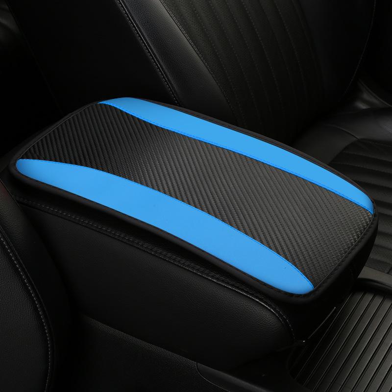 Bracciolo in memory foam in fibra di carbonio - Copertura protettiva per la mano centrale dell'auto