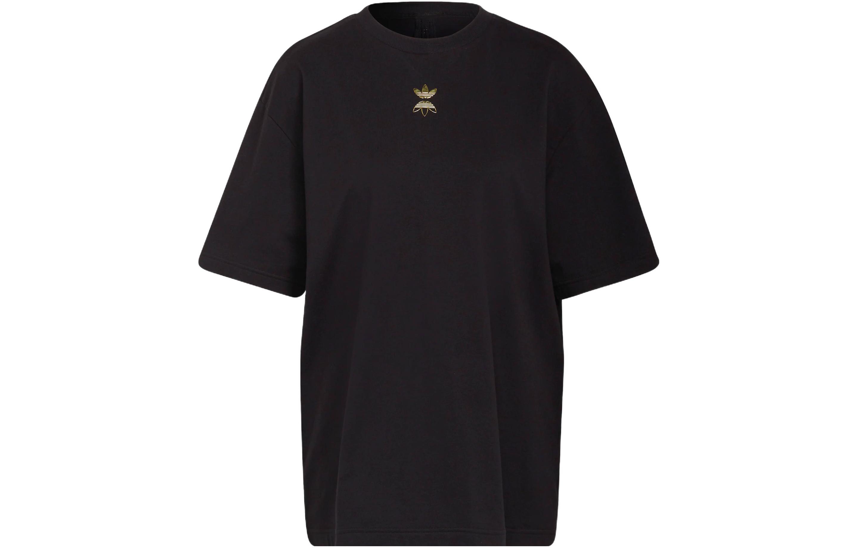 

Adidas Originals Drop Shoulder Sleeve T Shirt Women s Black HG6688 L