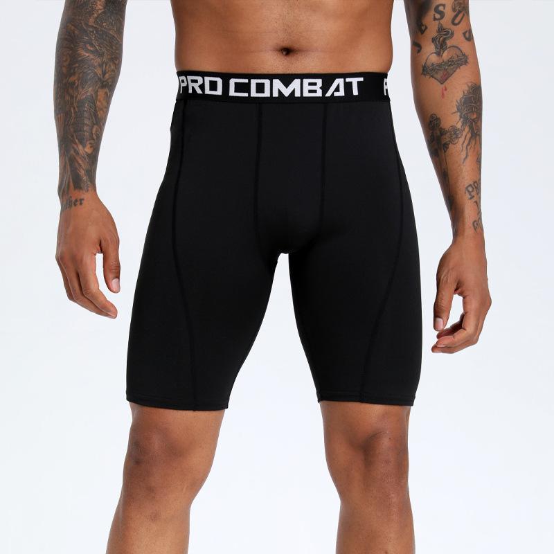 Men's Quick-Dry Breathable Fitness Shorts - High-Elastic Sports & Cycling Gear