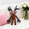 99 Noites na Floresta Pelúcia de Veado Macio Animal de Pelúcia Travesseiro para Crianças Fofo Presente de Natal Halloween para Todas as Idades