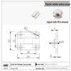 Stainless Steel Adjustable Torque Damping Hinge with Positioning Stop