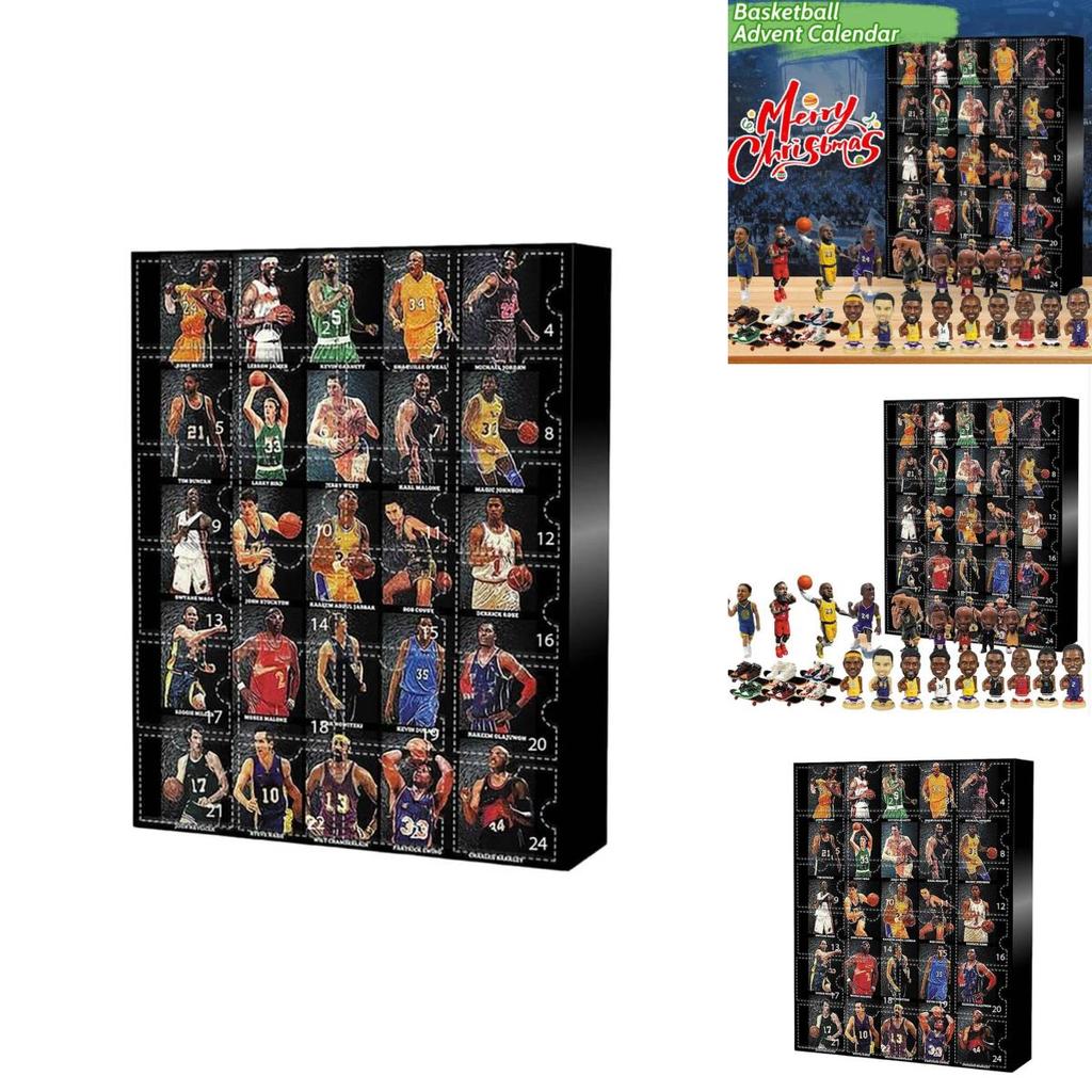 Figuras de Jogadores de Basquete em PVC para Colecionadores da NBA para Presente de Feriado e Decoração de Festa