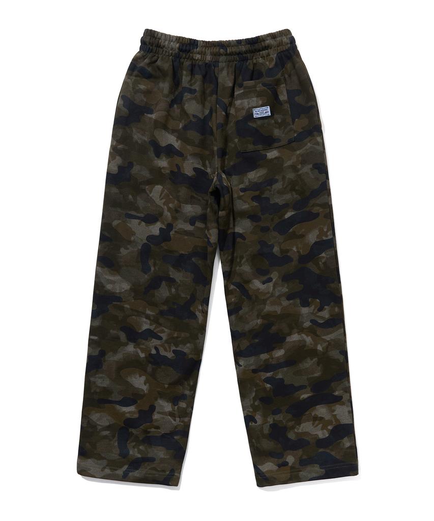 YOUHEE Graphic Camo Sweat Pants_Khaki
