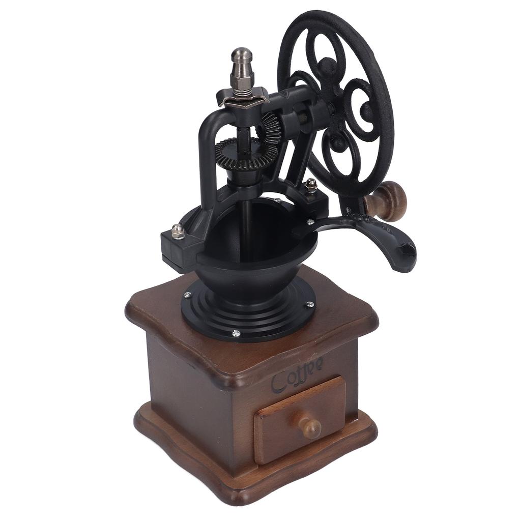 Manual Coffee Grinder Retro Style Sturdy Durable Exquisite Portable Hand Coffee Grinder for Home