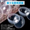 AZNABLE Gacha Capsules 45mm No Set of 100 Transparent, Colorful, Hole, (Clear Color)