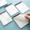 Small Notebook Tearable 50 Sheets Unlined Daily Schedule Planner Notepads Checklist Writing Pad Memopad for Notes Plans
