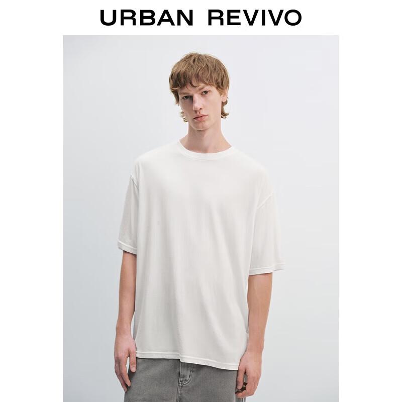 

UR Men s Autumn 2025 Loose Fit Round Neck Short Sleeve T-Shirt L