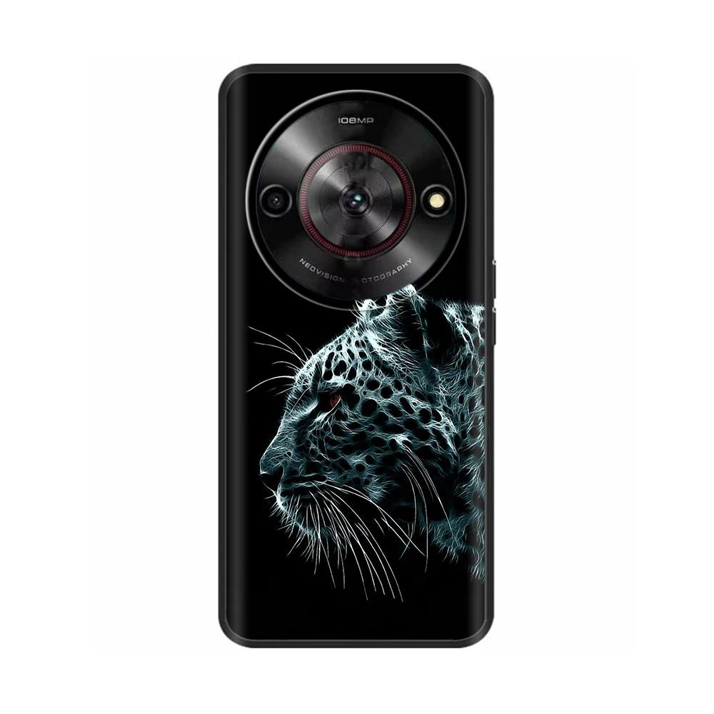 Painted Cover For ZTE Blade A75 5G Case Soft Silicone Fundas Shockproof Shell Back Cover For ZTE Blade A75 5G 4G Cases Bumper
