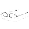 Portable Foldable HD Reading Glasses Unisex Anti Blue Light Ultralight Presbyopic Eyeglasses Oval Frame Men Women Eyewear