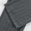 Spring and Autumn Thin Men's Casual Pants Striped Zipper Straight Versatile Simple Suit Pants