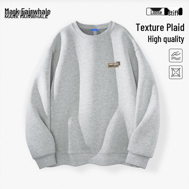 Mark Fairwhale Men's 2025 New Collection Loose Fit Crew Neck Sweatshirt