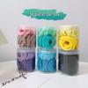 50 High Elasticity Seamless Hair Ties - Durable & Gentle on Hair, Korean Style Bands