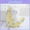 Entzückendes Plüsch-Teddybär-Taschenzubehör Niedliche Stern-Mond-Serie Sammlerstück Geschenk