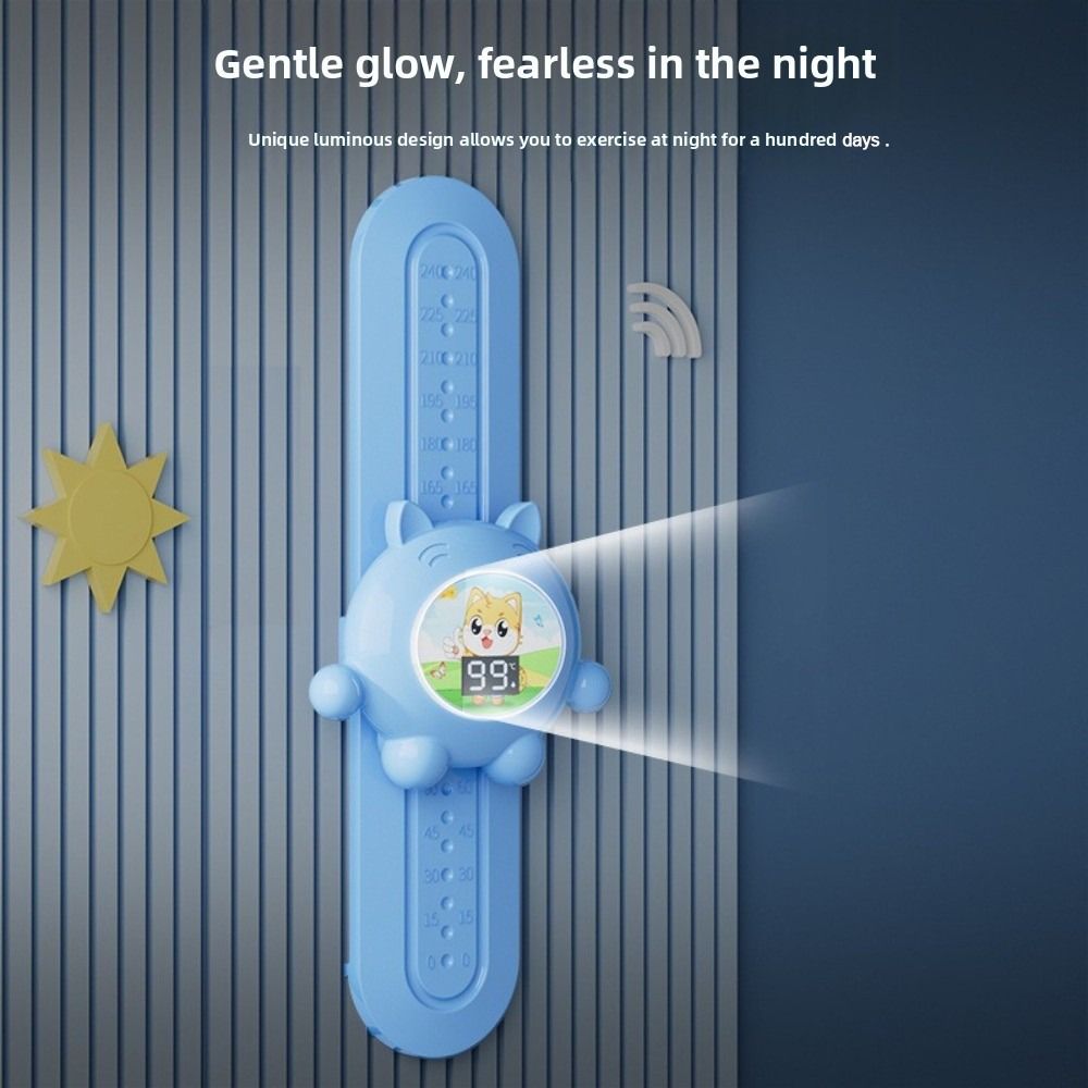 Luminous Children's Jump Trainer LED Digital Display Touch Jump High Counter  Jumping Equipment