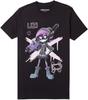 T-shirt Grafica Personaggio Uzi Droni Assassini
