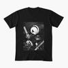 2B NieR Automata Yorh No. 2 Type B Anime T-shirt for Gamer 0607 Waifu Girl Cyber Punk Graphic C