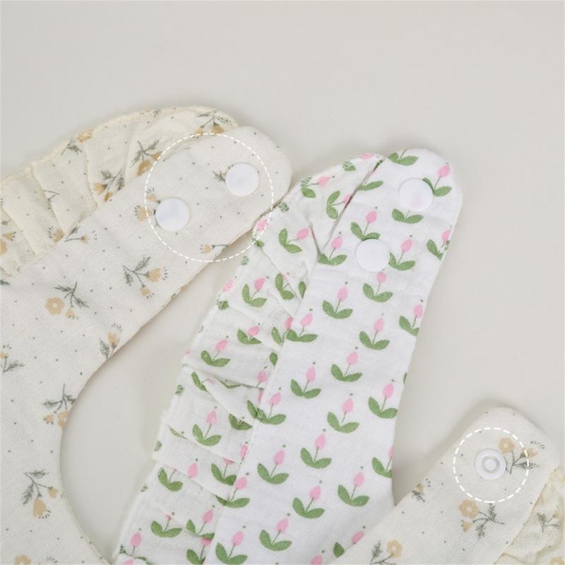 Baby Bandana Drool Bibs for Boys & Girls Newborn Burp Cloths Baby Bibs for Teething & Drooling Cotton Newborn Bibs