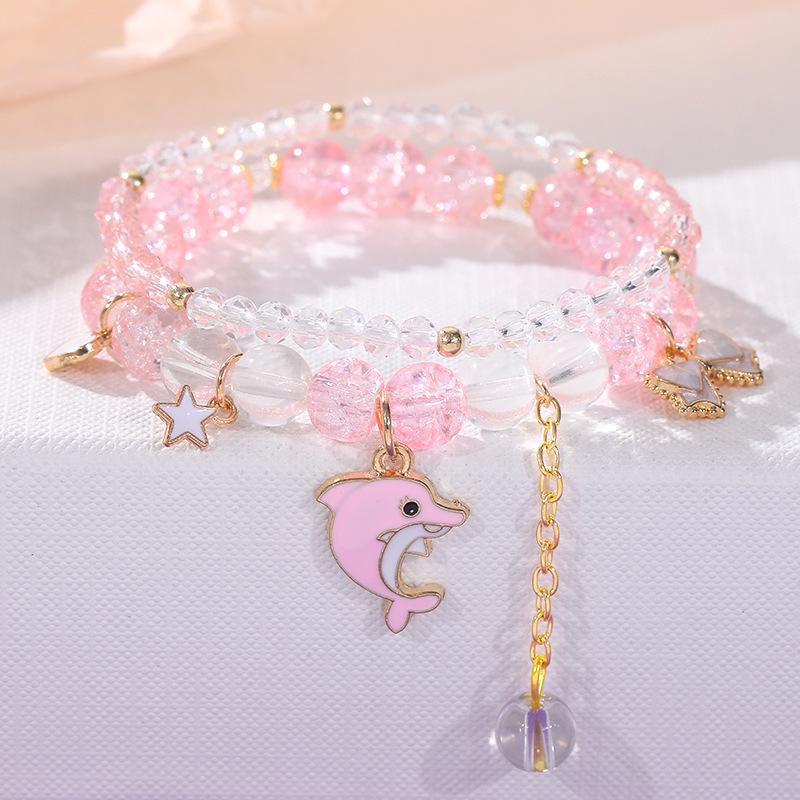 Cinnamoroll & My Melody Crystal Beaded Friendship Bracelet - High-End Versatile Women's Jewelry