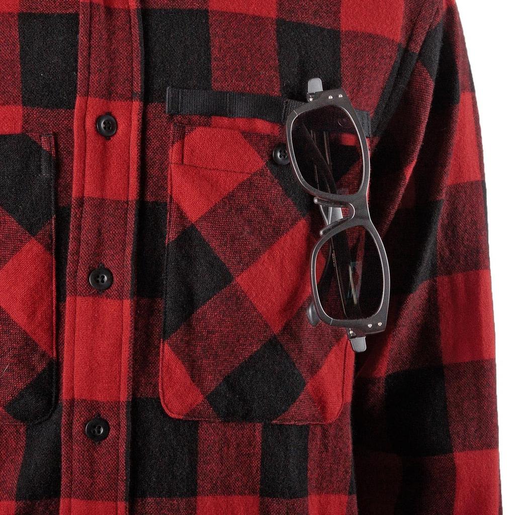 Foxfire Retro Double Wool Buffalo Check Shirt [6112440] [Wool] [Washable] Men's