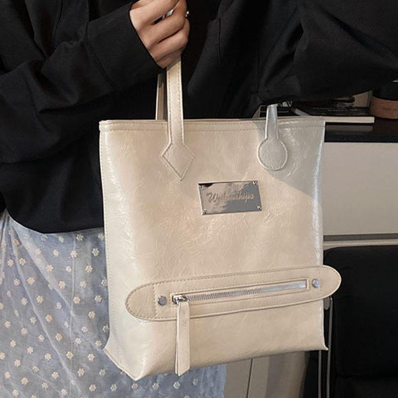 Fashion trendy tote bag women's autumn new commuting large-capacity shoulder bag high-value underarm bag