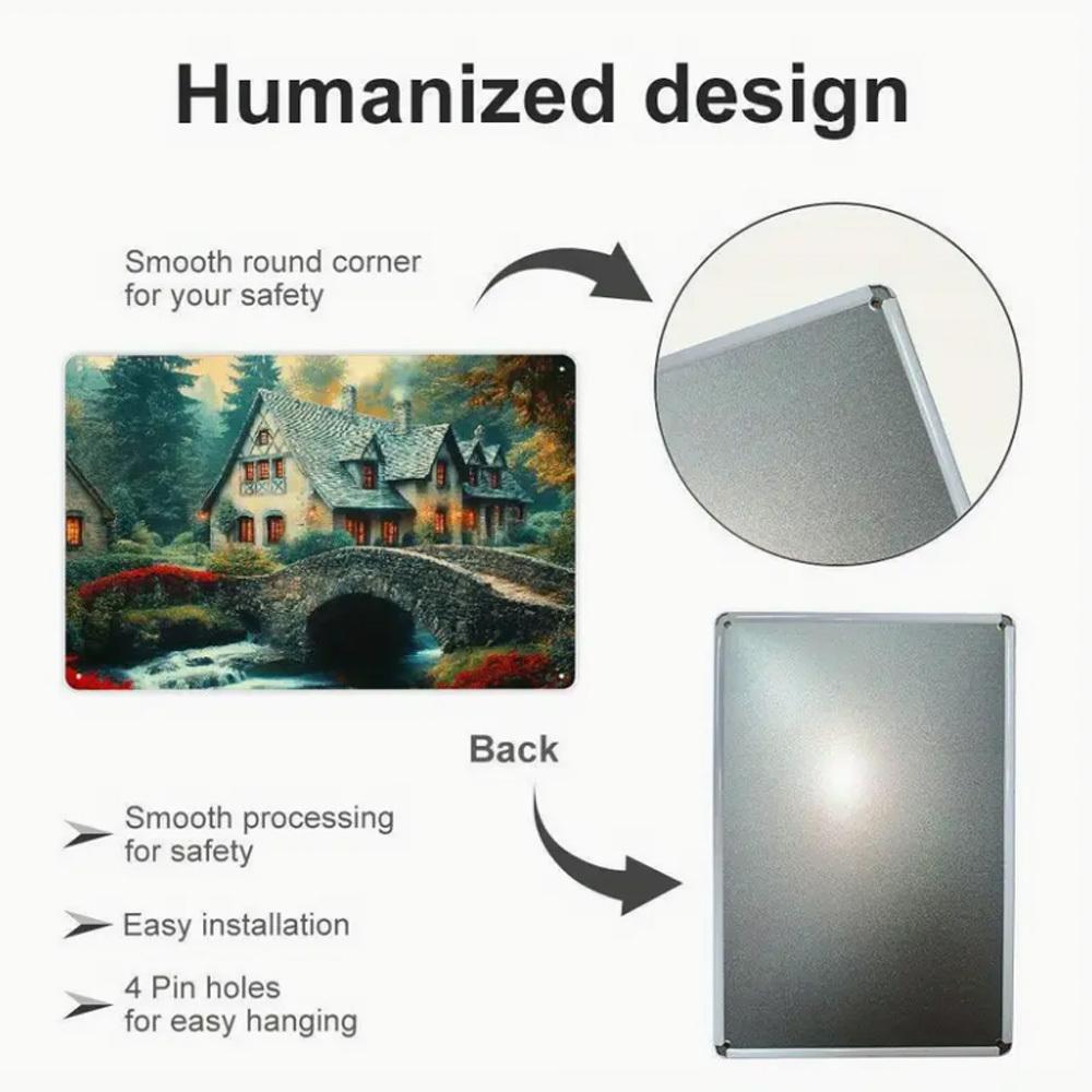 2D Flat, Vintage Mobil 1 Racing Motor Oil Metal Tin Sign - Rustic Iron Wall Art with Classic Car Design, Red & White Retro Decor