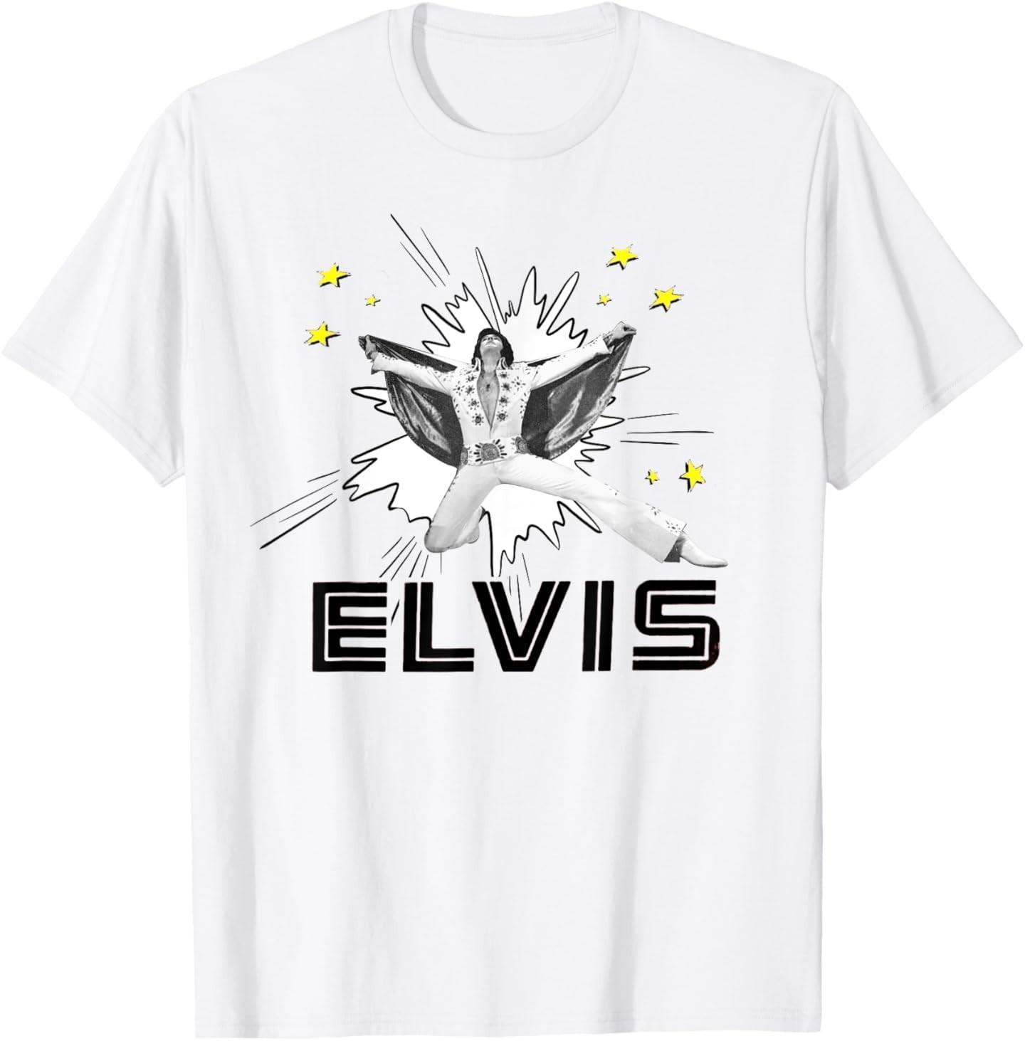 

Elvis Presley Official The King T-Shirt L