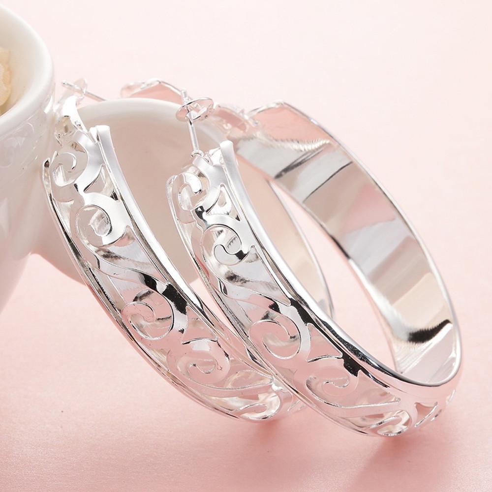 Runder Modeschmuck Ohrring Damen Mode Creolen Ohrstecker Hängende Ohrringe Ohrstecker Schmuck